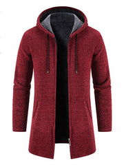 Men's casual zipper hooded cardigan - 808Lush