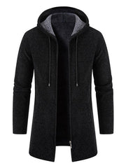 Men's casual zipper hooded cardigan - 808Lush