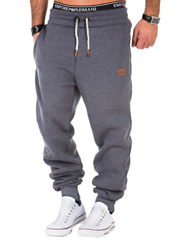 Men's elastic waist sports casual trousers and sweatpants - 808Lush