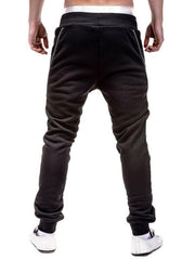 Men's fashion casual personalized zipper trim trousers - 808Lush