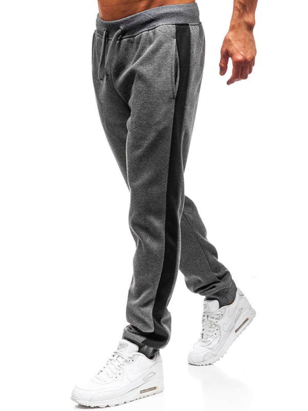 Men's fashion casual stitching pencil trousers - 808Lush