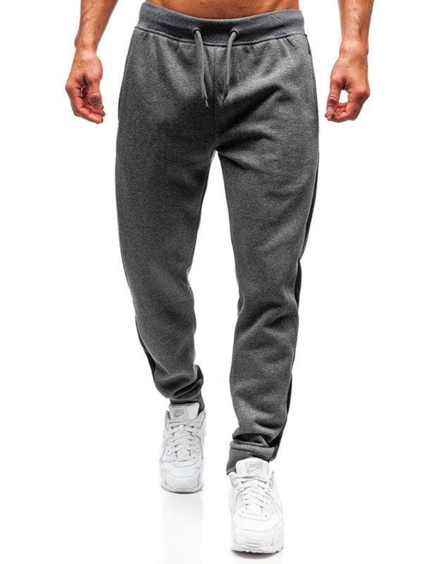 Men's fashion casual stitching pencil trousers - 808Lush