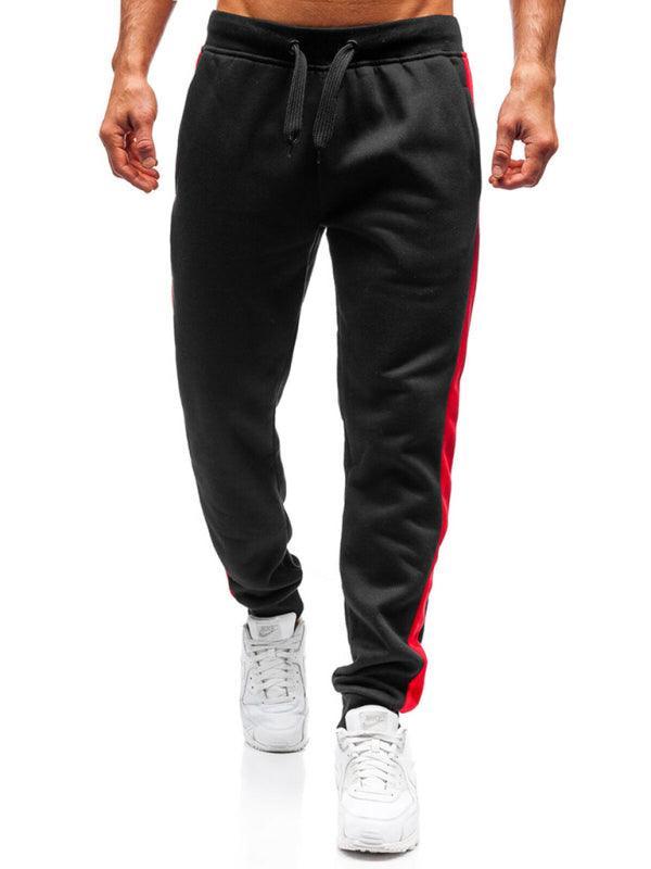 Men's fashion casual stitching pencil trousers - 808Lush