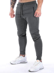 Men's fitness sports back hanging towel feet training pants - 808Lush