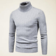 Men's knitted sweater cross-border turtleneck slim fit bottoming sweater - 808Lush