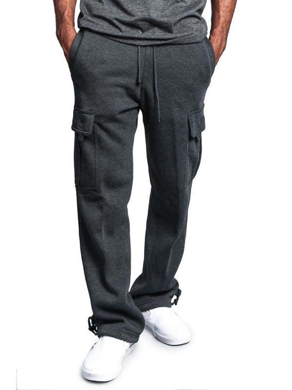 Men's retro casual leggings trousers, men's overalls - 808Lush