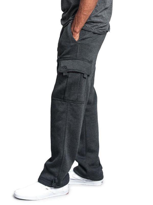 Men's retro casual leggings trousers, men's overalls - 808Lush