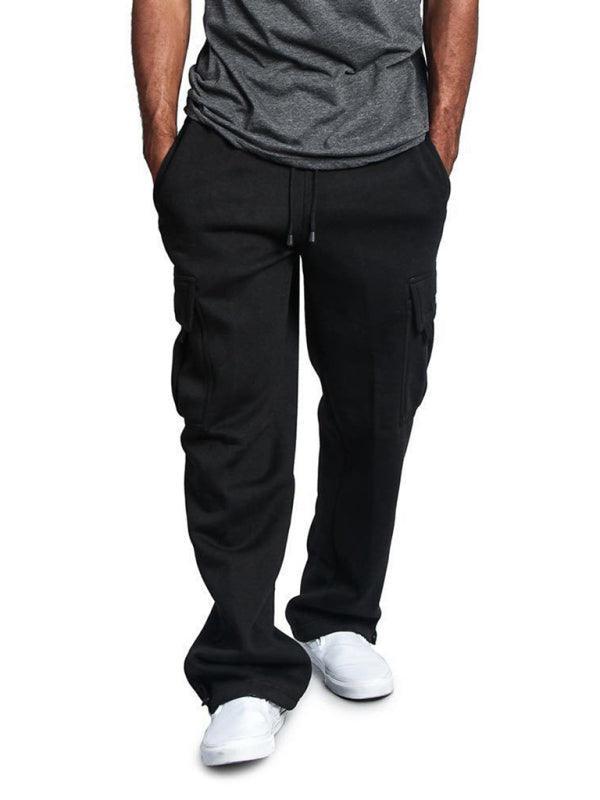 Men's retro casual leggings trousers, men's overalls - 808Lush