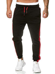 Men's sports color block casual trousers - 808Lush