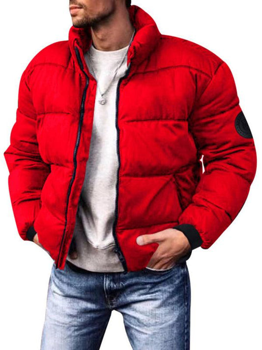 Men's winter jackets, stand collar down jackets - 808Lush
