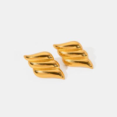 Minimalist 18K Gold-Plated Earrings - 808Lush