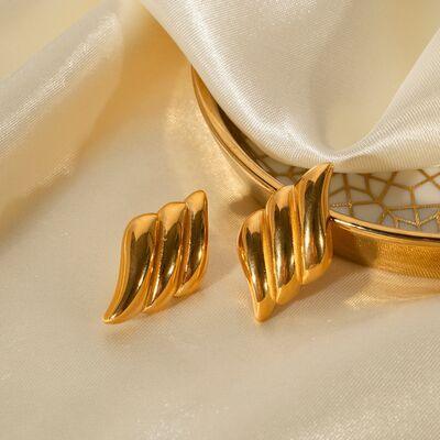 Minimalist 18K Gold-Plated Earrings - 808Lush