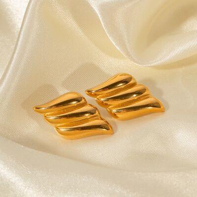 Minimalist 18K Gold-Plated Earrings - 808Lush