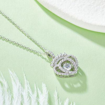 Moissanite 925 Sterling Silver Necklace - 808Lush