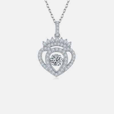 Moissanite 925 Sterling Silver Necklace - 808Lush