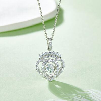 Moissanite 925 Sterling Silver Necklace - 808Lush