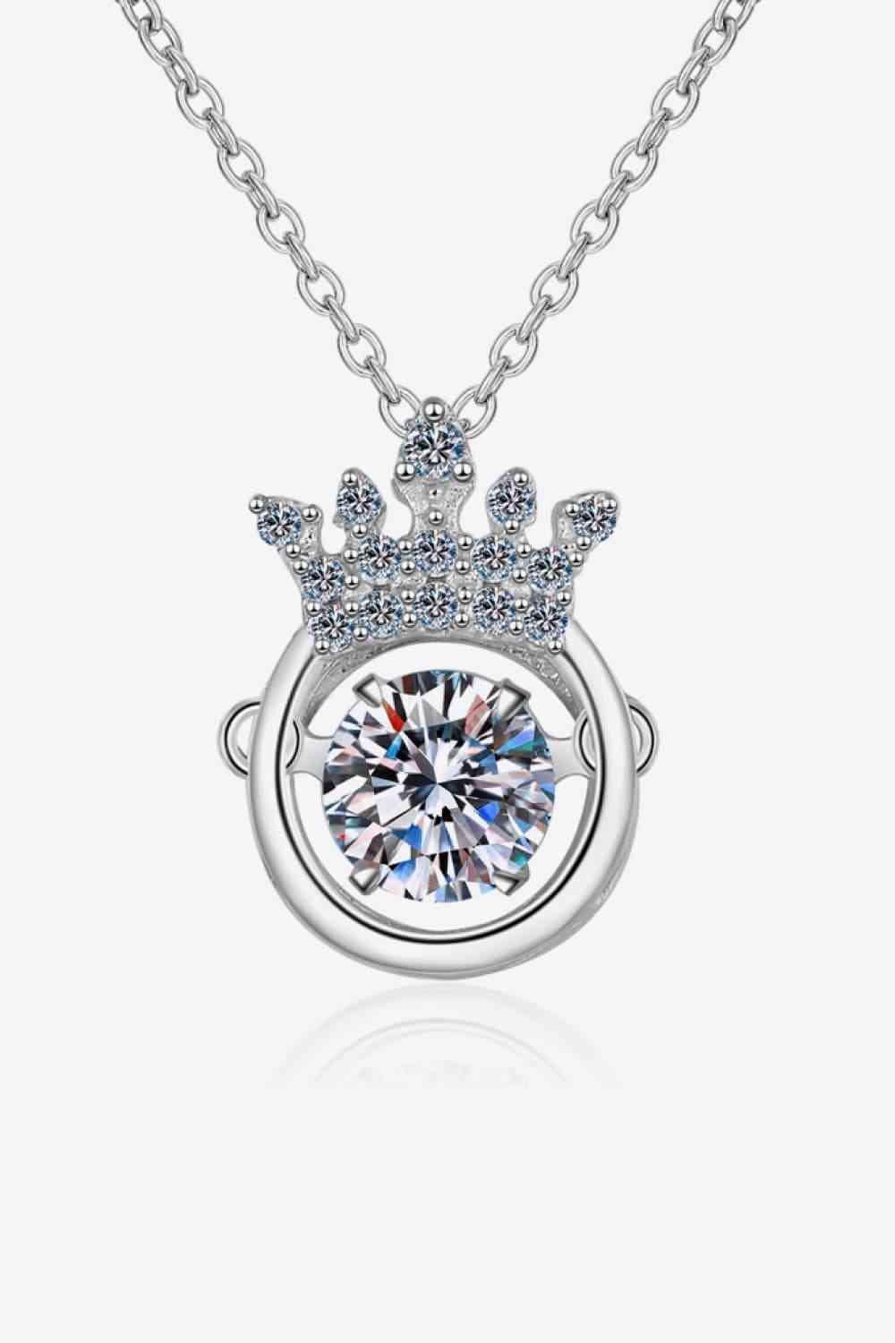 Moissanite 925 Sterling Silver Necklace - 808Lush