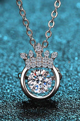 Moissanite 925 Sterling Silver Necklace - 808Lush