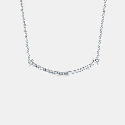 Moissanite 925 Sterling Silver Necklace - 808Lush