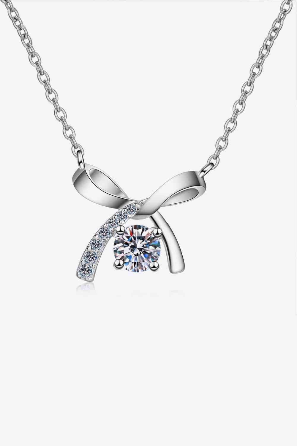 Moissanite 925 Sterling Silver Necklace - 808Lush