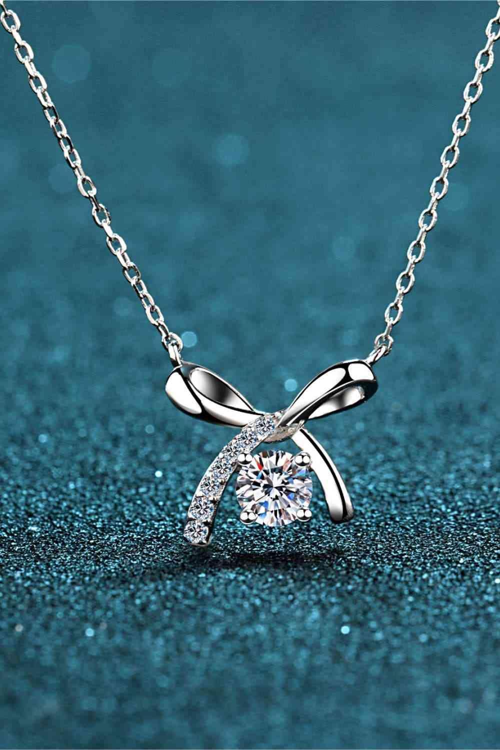 Moissanite 925 Sterling Silver Necklace - 808Lush