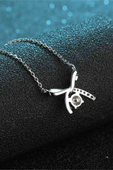 Moissanite 925 Sterling Silver Necklace - 808Lush