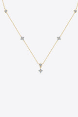 Moissanite 925 Sterling Silver Necklace - 808Lush