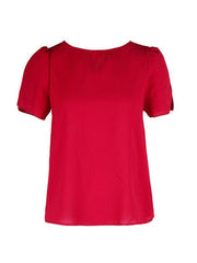 Fashion Women's Round Neck Short Sleeve Shirt - 808Lush