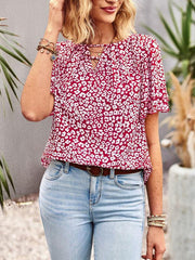 Ladies Casual Bohemian Shirt Tops - 808Lush