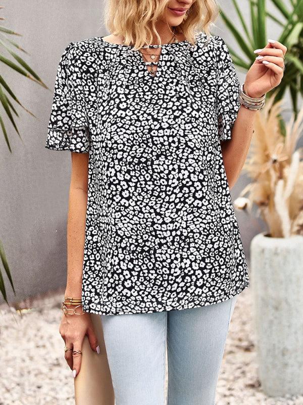 Ladies Casual Bohemian Shirt Tops - 808Lush