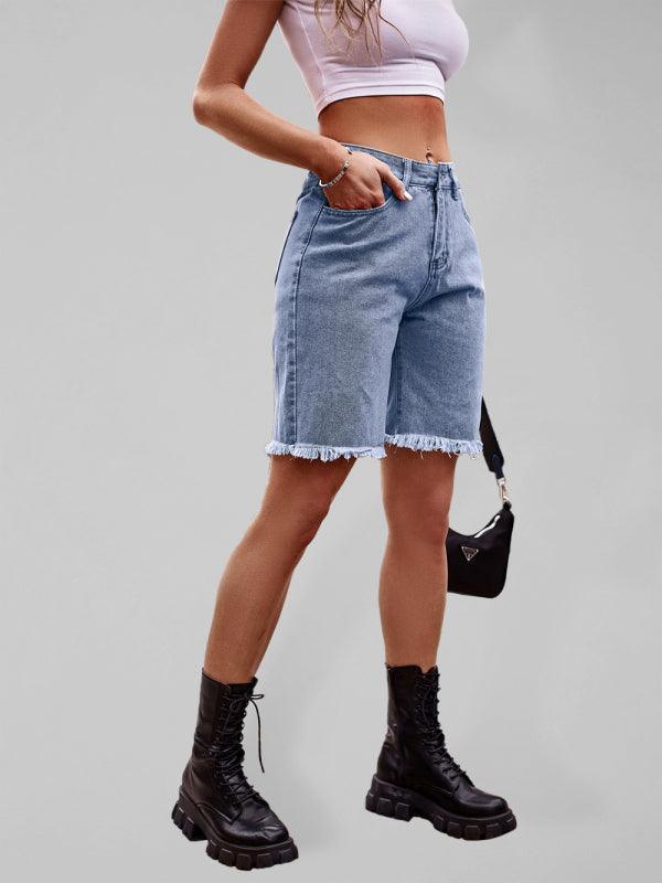 Denim shorts - 808Lush