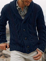 men's cardigan sweater base sweater large size sweater jacket - 808Lush