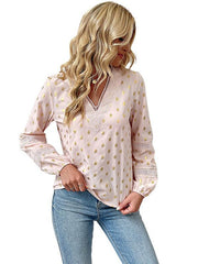 women's long sleeve bronzing shirt - 808Lush