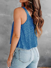 sleeveless camisole loose vest - 808Lush