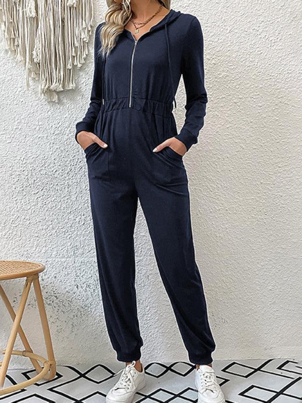 women's workwear casual jumpsuit - 808Lush