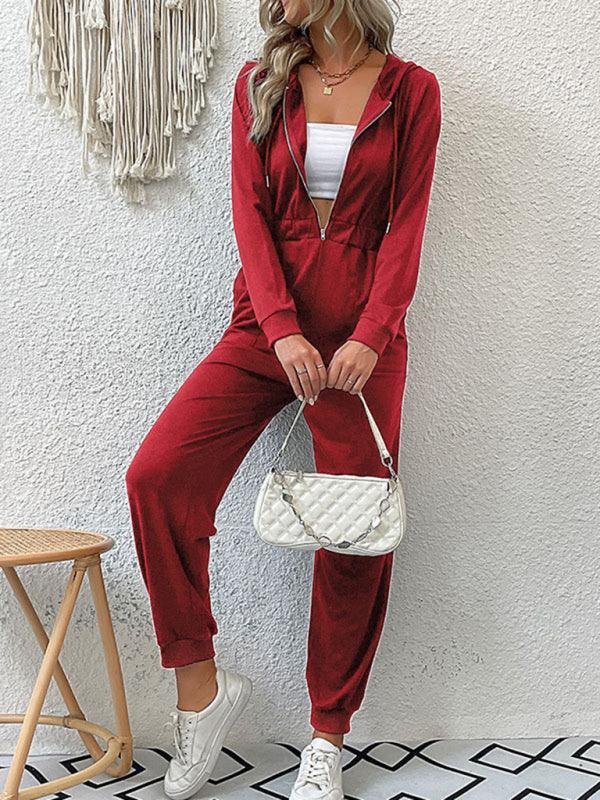 women's workwear casual jumpsuit - 808Lush