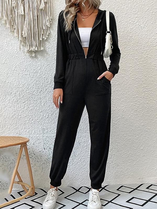 women's workwear casual jumpsuit - 808Lush