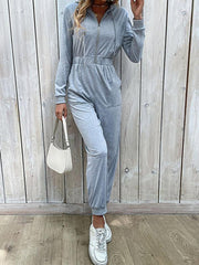 women's workwear casual jumpsuit - 808Lush