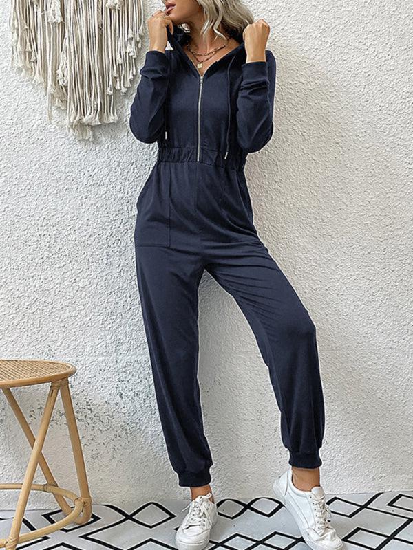 women's workwear casual jumpsuit - 808Lush