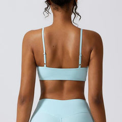 Spaghetti Strap Sport Bra - 808Lush