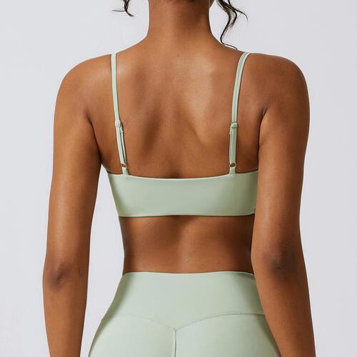 Spaghetti Strap Sport Bra - 808Lush