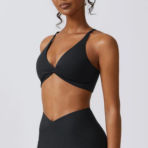 Spaghetti Strap Sport Bra - 808Lush