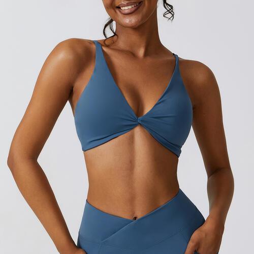 Spaghetti Strap Sport Bra - 808Lush