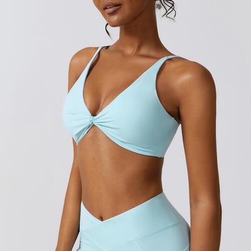 Spaghetti Strap Sport Bra - 808Lush