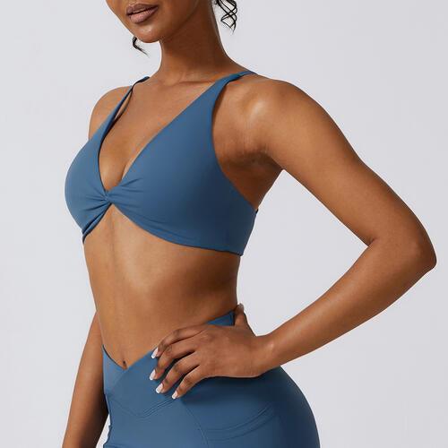 Spaghetti Strap Sport Bra - 808Lush