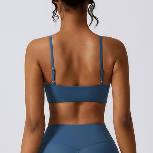 Spaghetti Strap Sport Bra - 808Lush