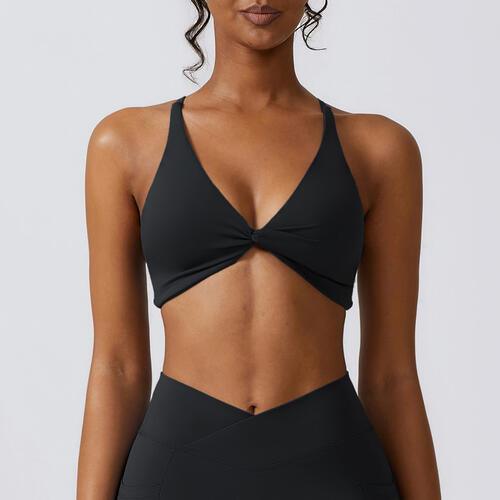 Spaghetti Strap Sport Bra - 808Lush