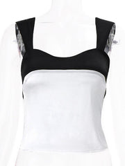 Spice Girl Camisole Top Sexy Low Cut Navel Vest - 808Lush