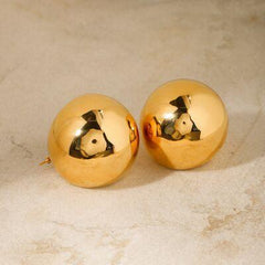 Stainless Steel Ball Earrings - 808Lush