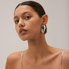 Stainless Steel Teardrop Stud Earrings - 808Lush